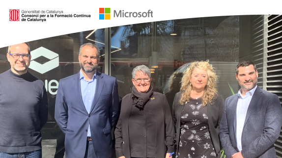 El Consorcio para la Formación Continua de Cataluña y Microsoft impulsan la formación y certificación de 200 Administradores Azure en Cataluña