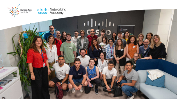 Éxito de la 4ª edición de Becas Rethinking Digital de Human Age Institute y Cisco para impulsar la empleabilidad en el sector IT