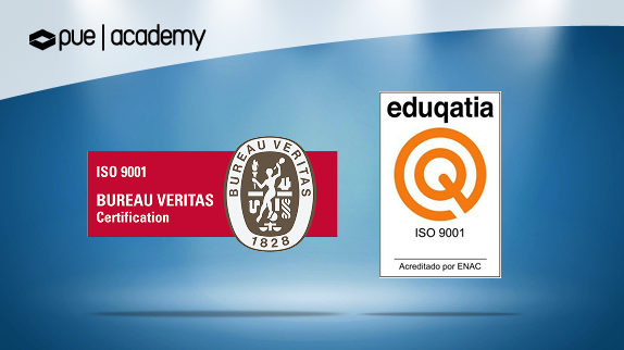 PUE Academy recibe la certificación ISO 9001, un compromiso con la calidad